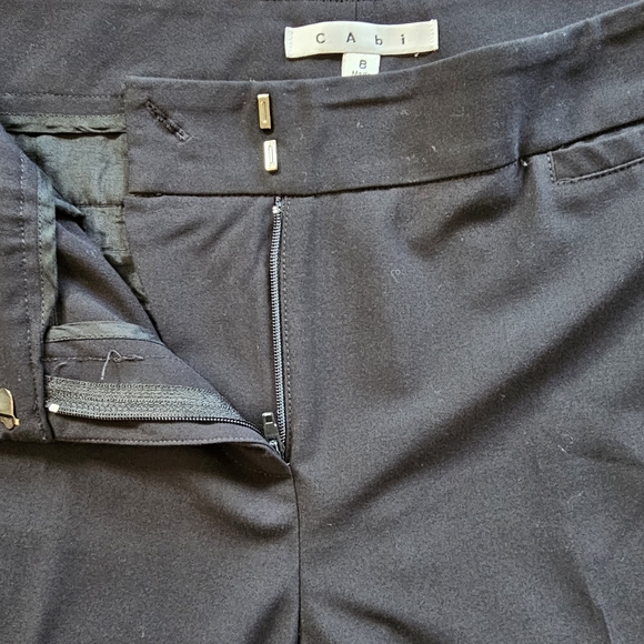 Cabi Style 661R Wide Leg Trouser Pants Navy Size 8 - Picture 7 of 7